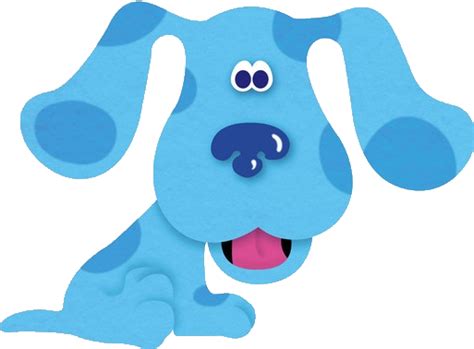 Blue's Clues Face Clip Art