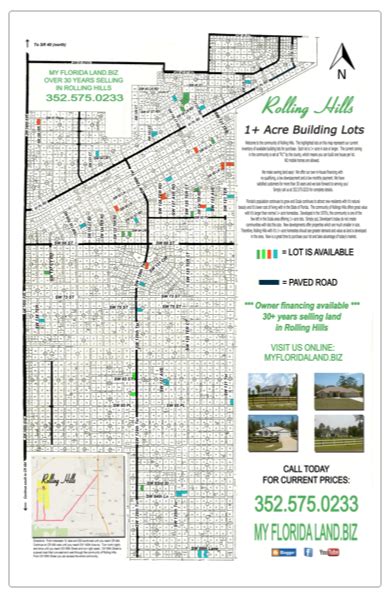 Rolling Hills | Available Land | Ocala, Florida