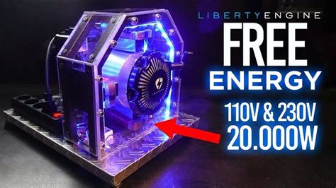 Free Energy Generator 20KW - Liberty Engine Project