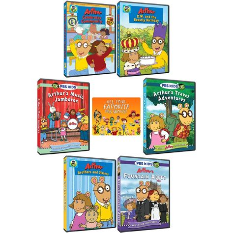 Amazon.com: Arthur: PBS TV Series DVD Collection (36 Episodes with ...