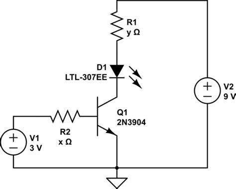 led - NPN Transistor with Diode logic - Electrical Engineering Stack ...