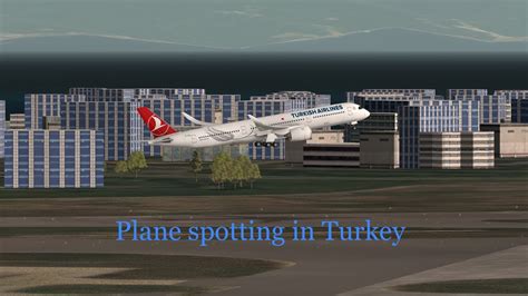 Turkish Airlines Airbus a350 takeoff - YouTube