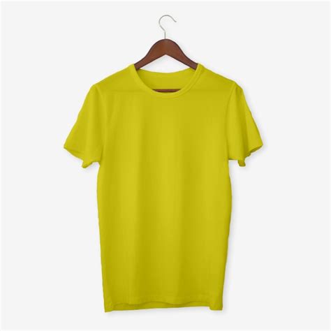 Yellow T Shirt Mockup – Fastcode.Space