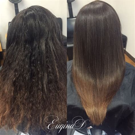 Brazilian Blowout on Curly hair Ombre by EuqinaD Ombre Curly Hair, Curly Hair Styles, Brazilian ...