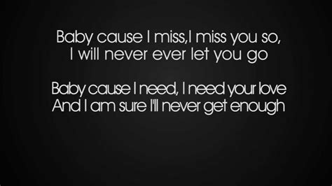 Sarah Engels Ft. Pietro Lombardi - I Miss You (Lyrics) - YouTube