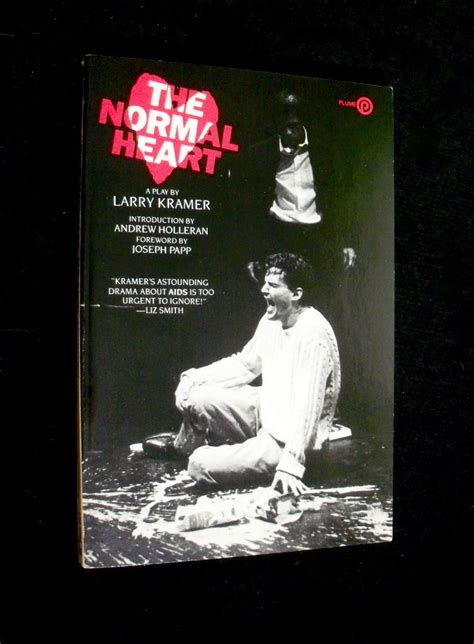 The Normal Heart a Play by Larry Kramer 1985 Paperback - Etsy