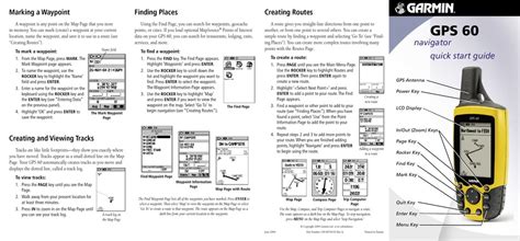 GARMIN GPS 60 QUICK START MANUAL Pdf Download | ManualsLib
