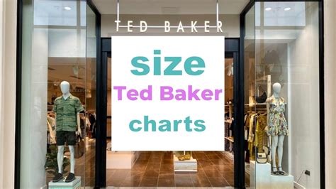 Ted Baker Size Chart for Men, Women, Kids