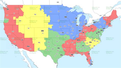 Nfl Broadcast Map Week 12 2024 - Dulce Glenine