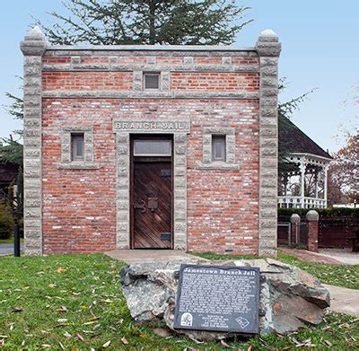 Historic Point of Interest in Jamestown, California: Jamestown Branch Jail