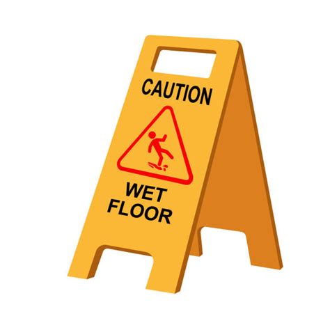 Wet Floor Sign Clipart Png