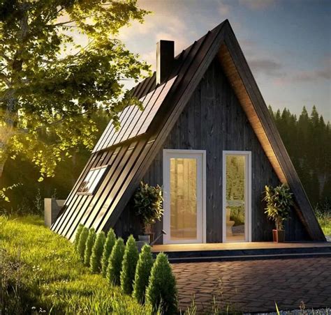 TAGLevel.com - Avrame A-Frame House | A frame house kits, A frame house, Prefab cabins