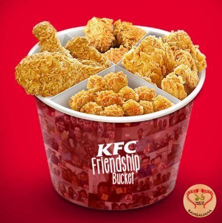 KFC announced the launch of its Friendship Bucket that offers 4 of your ...