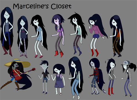 Marceline's Outfits | Adventure time marceline, Adventure time clothes, Adventure time characters