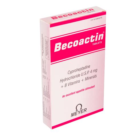 BECOACTIN TABLETS (30 ct) | CVA Phamacy