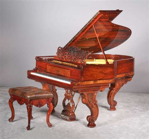 Steinway Rosewood and Burl Model A Grand Piano – Antique Piano Shop