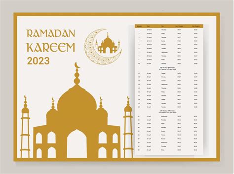 Isna Islamic Calendar 2023 Printable Word Calendar - vrogue.co