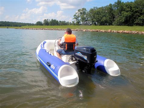 10' 6" JS17 Rigid Hull Inflatable Boat with Mariner 30HP Outboard - RibRave