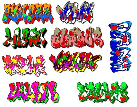 Collections Graffiti Style: How to Make Unique Design Your Name in Graffiti Font