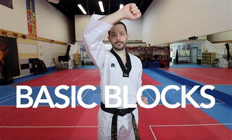 Basic Taekwondo Blocks | Day one on the Taekwondo mats.. here are three simple yet effective ...