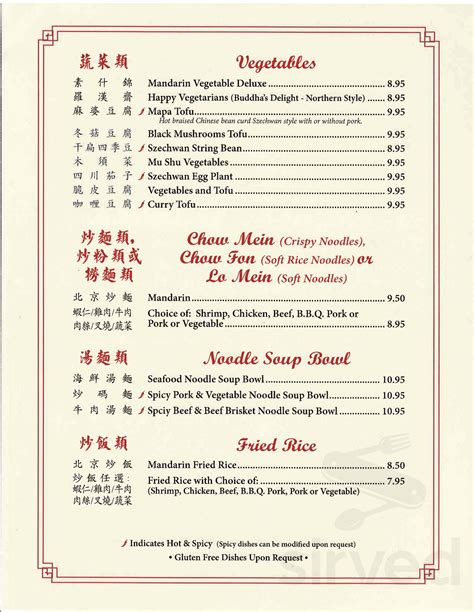 Mandarin Restaurant Nutrition Guide | Besto Blog