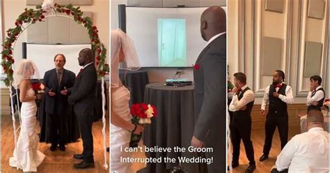 Groom Scatters His Own Wedding, Plays Clip of His Bride Cheating on Him ...