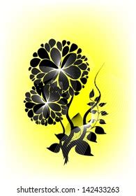 Silhouette Set Flower Leaf Logo Icon Stock Illustration 2118842666 ...