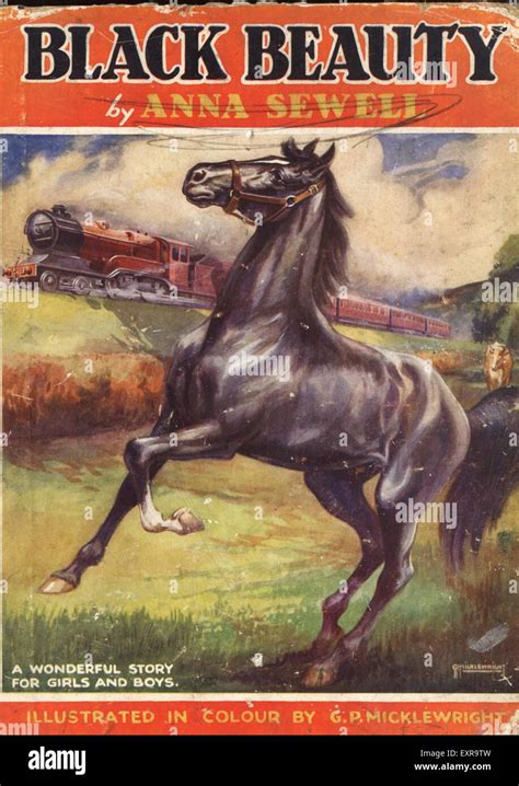 1950s UK Black Beauty Book Cover Stock Photo - Alamy