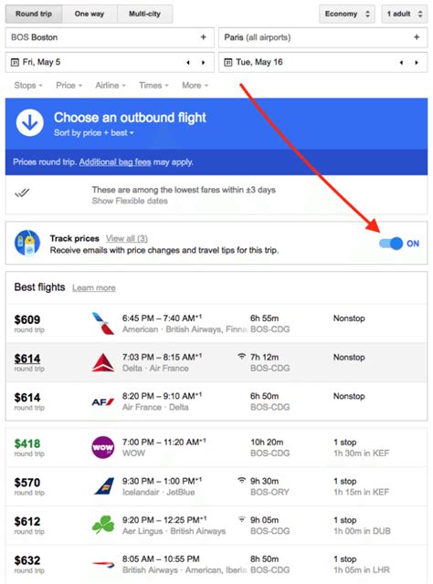 How and Why to Use Google Flights Price Tracker | MileValue