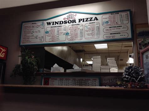 Menu at Windsor Pizza pizzeria, Windsor, Jefferson Blvd unit 4