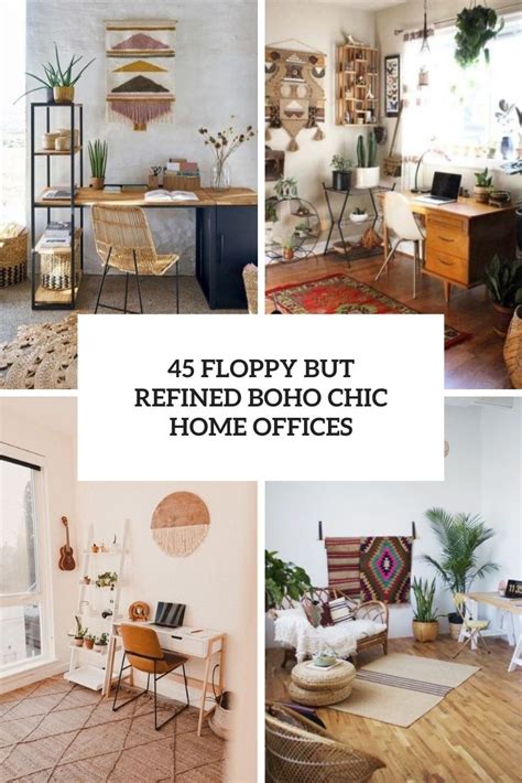 Boho Home Office Decor Ideas - Based on the latest home office decor ...