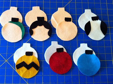 a little gray: Charlie Brown Christmas Ornaments Tutorial