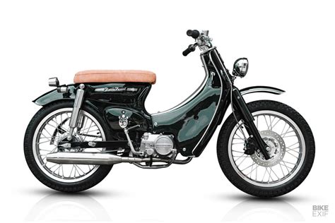 Stile Italiano: Giving the Honda C100 a retro Euro vibe | Bike EXIF