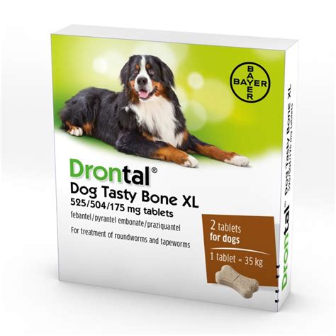 Drontal Plus XL Flavour Deworming Tablet For Dogs – PetCity