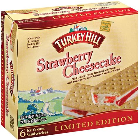 Turkey Hill® Strawberry Cheesecake Ice Cream Sandwiches Reviews 2021