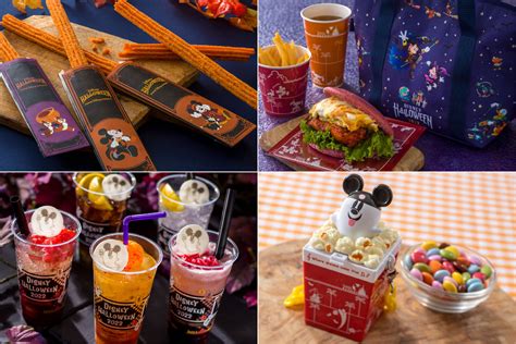 Delicious Food & Drinks Join Spooky Souvenir Serveware for Disney Halloween 2022 at Tokyo Disney ...