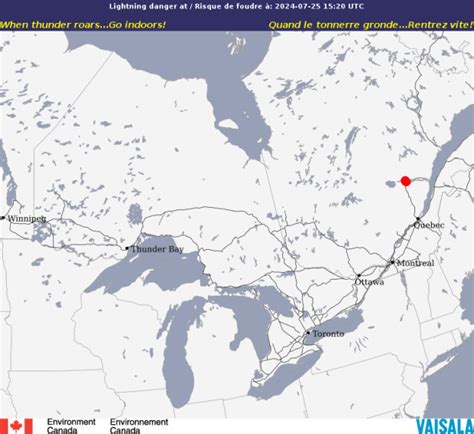 Environment Canada Lightning Map – Get Map Update