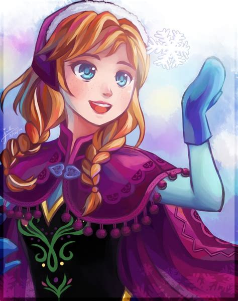 [FA] Frozen - Anna by MoriyamaHearts on deviantART | Disney princess ...