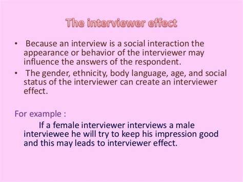 Interview Method of Psychology