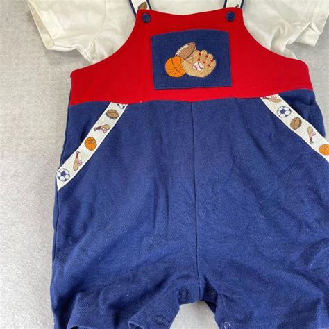 NWOT Vintage FIRST IMPRESSIONS Baby Boy 18M Two... - Depop