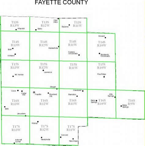 Property Ownership Maps of Fayette County, 1936