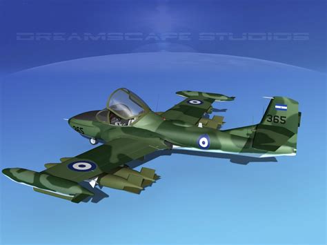 Cessna A-37 Dragonfly 3d Model