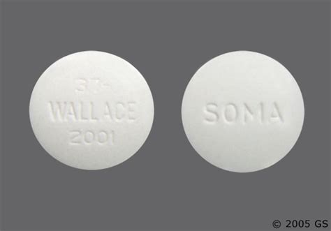 Soma Oral Tablet 350Mg Drug Medication Dosage Information