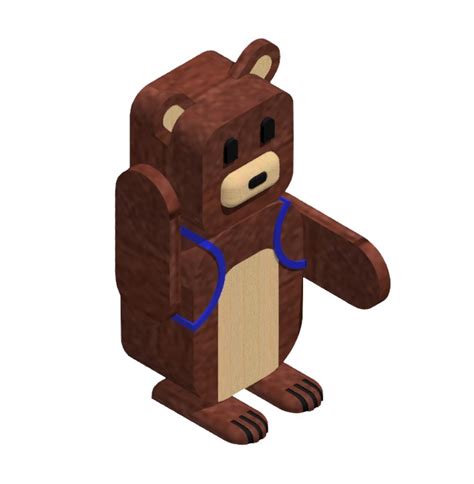 STL file BEAR SUPER BEAR ADVENTURE・3D printable model to download・Cults