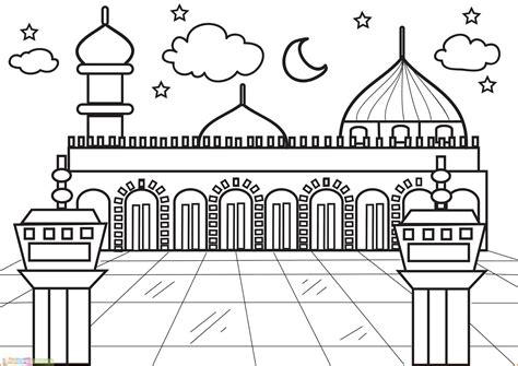 Gambar Mewarnai Masjid Pdf – pulp