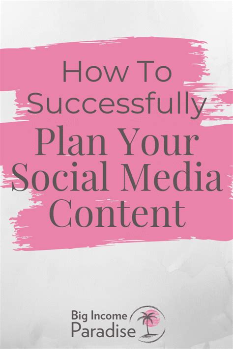 Complete Guide To Successful Social Media Content Planning | Social media content, Social media ...