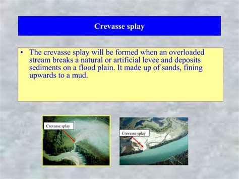 Crevasse splay.ppt | Free Download