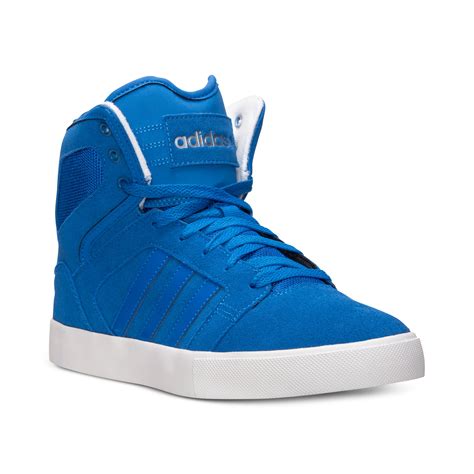 Lyst - Adidas Men'S Bbneo Hi-Top Casual Sneakers From Finish Line in Blue for Men