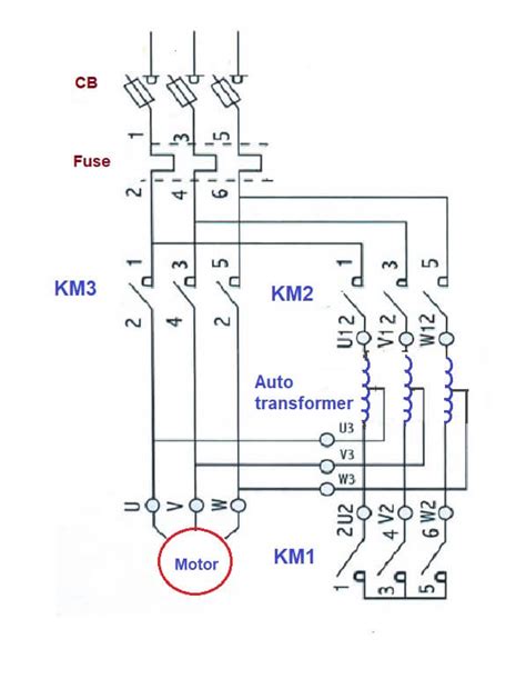 Autotransformer Motor Starter Diagram | Images and Photos finder