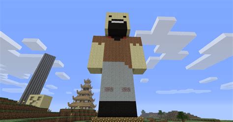 The Statue of Notch Minecraft Map